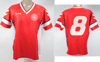 UEFA Euro 1992 match worn football shirt Denmark