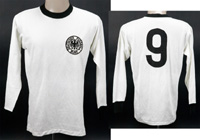 match worn football shirt Germany 1972<br>-- Stima di prezzo: 5800,00  --