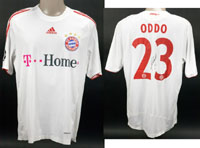 match worn football shirt Bayern Munich 2008/2009