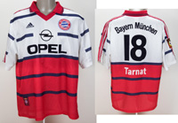 match worn football shirt Bayern Munich 1999/2000