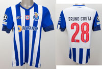 Original match worn Spielertrikot vom FC Porto mit der Rckennummer 28. Getragen von Bruno Costa in einem Spiel der UEFA Champions League in der Saison 2022/2023. Status:ABC.