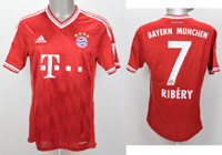 match worn football shirt Bayern Munich 2013/2014<br>-- Stima di prezzo: 600,00  --