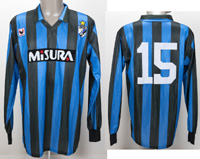 match worn football shirt Inter Milan 1988/1989