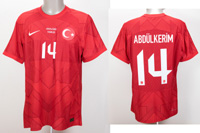 match worn football shirt Trkiye 2023
