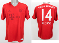 match worn football shirt Bayern Munich 2016/2017