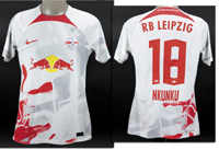 match worn football shirt RB Leipzig 2023
