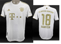 match worn football shirt Bayern Munich 2022/2023