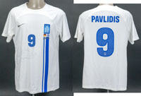 match worn football shirt Greece 2024