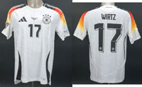 UEFA Euro 2024 match worn football shirt Germany<br>-- Stima di prezzo: 1800,00  --