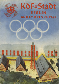 Olympic Games Berlin 1936 Guide KdF-City<br>-- Estimate: 60,00  --