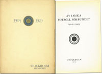 25 Years Swedish Football Association 1929