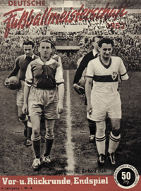 Deutsche Fuball-Meisterschaft 1952.